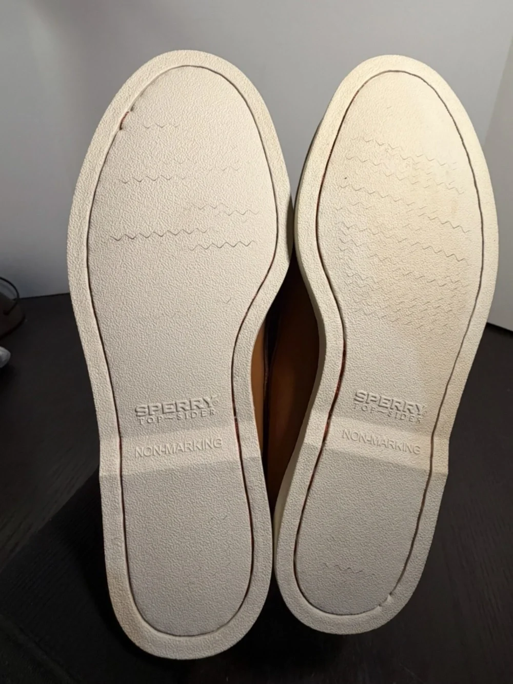Sperry Gold Cup Authentic Original 2 Eye Boat Shoes Tan Mens 8M